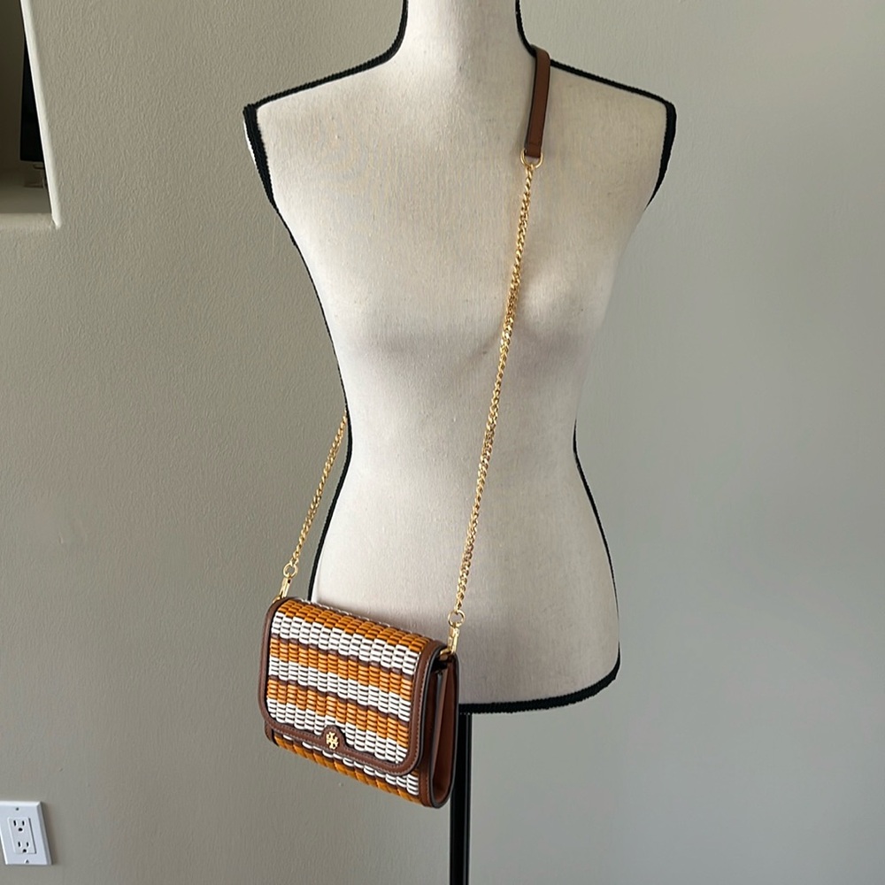 Tory Burch multi color wallet crossbody